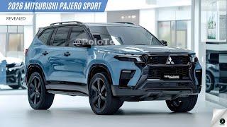 2026 Mitsubishi Pajero Sport Revealed - marking a new chapter for this legendary SUV!