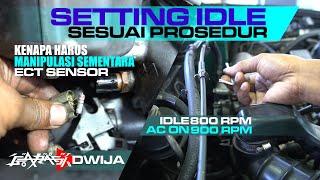 Seting idle Honda sesuai Prosedur