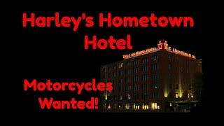 Boutique motorcycle themed hotel in Milwaukee; The Iron Horse Hotel