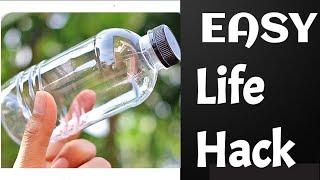 Easy Plastic Bottle Life Hack | #shorts #youtubeshorts #short #lifehack #hack | CQZ |