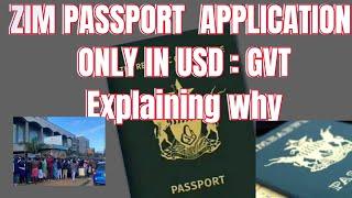 The Surprising Reason Zimbabwe Prefers Foreign Currency for Passports