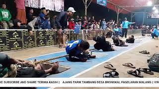 CAKRA VS SEMBRANI || AJANG TARIK TAMBANG DESA BRONGKAL PAGELARAN