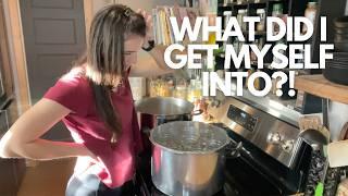 PRESSURE CANNING FOR BEGINNERS: Watch Me Learn (and Fail!) SO YOU DON'T HAVE TO!