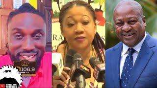 VOTE WISELY! Akua Donkor's Disqualified Mate Endorses Mahama + EC Resumes Printing