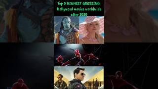 The 05 Highest Grossing Hollywood Movies Post-2020 | #shorts