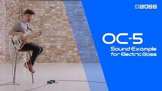 BOSS OC-5 Octave - Sound Example for Electric Bass