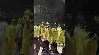 DEVOTEES DANCING HARI BOL! #gaurnitai #iskcon #kirtan #like #subscribe #viral #ytshorts #jagganath