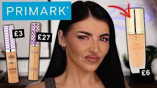 TARTE + CHARLOTTE TILBURY DUPES! TESTING PRIMARK MAKEUP!