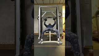 #inclinedumbbellpress #50lb. 10 reps.