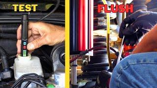 How to do a Brake Fluid Flush - Check it and change it yourself!