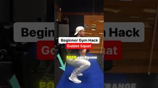 Gym HACK for Beginners - The Goblet Squat #fitness #gym #hack