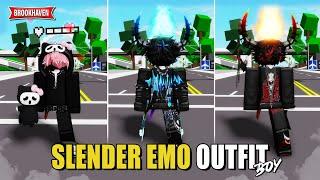 OUTFIT SLENDER EMO For Boy In Brookhaven ID/CODES - Roblox Part 20