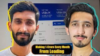 A Guy Making 1Cr from Adsense Loading Monthly