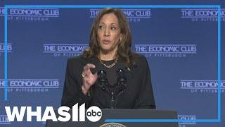 Kamala Harris details economic plan if she's elected US President