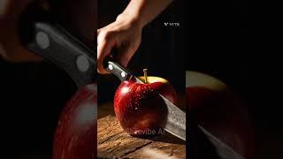 Cinematic Apple Slice – Juicy Perfection in Every Cut