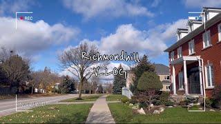  #2 [vlog] 캐나다 일상 브이로그 | 일 빼고 다하는 워홀러 | 동네 구경하기(Richmond hill & Downtown)