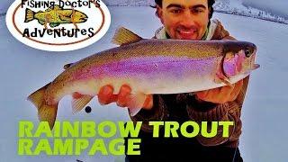 How to Ice Fishing Rainbow Trout Location