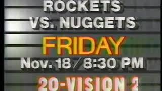 KTXH - Channel 20 - 20-Vision Rocket Promo - 1983