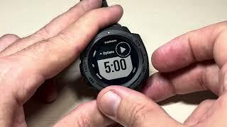 Garmin Instinct Solar | Countdown Timer(s)