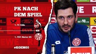 Pressekonferenz nach dem Spiel gegen den 1. FC Köln | #KOEM05 | 1. FSV Mainz 05