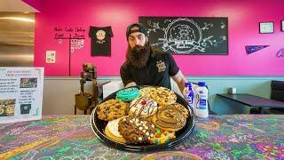 THIS COOKIES & MILK CHALLENGE HAS ONLY BEEN DEFEATED ONCE! | BeardMeatsFood