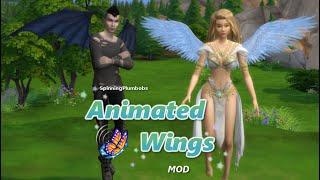 The Sims 4: Animated Wings Mod Update