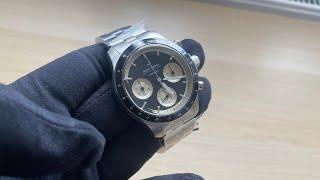 Men's About Vintage Racing Chronograph 1960 Black 40MM