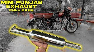 New MINI PUNJAB SiLENCER (DUG DUG) installed in CLASSIC 350 BS6 | Royal Enfield | MEHRA VLOGS