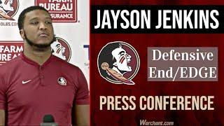 Jayson Jenkins EDGE rusher on transfer to FSU Football, SEC experience | Florida State | Warchant TV