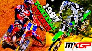 STEFAN EVERTS VS SEBASTIEN TORTELLI - 1997 MXGP