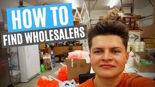 Amazon FBA For Beginners - How To Find Potential Wholesale Suppliers