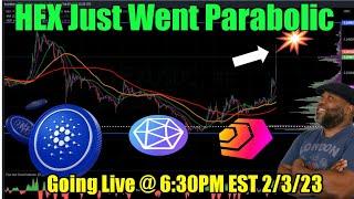 LIVE HEX TA With Retro Crypto| XEN | Cardano ADA TA|