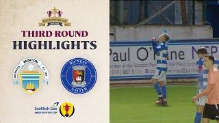 Greenock Morton 4-0 Bo'ness United | Scottish Gas Men's Scottish Cup Third Round Highlights