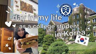 A Day In My Life As A College Student In Korea | vlog