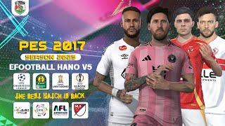 PES 2017 Next Season Patch 2025 AIO – eFootball HANO V5