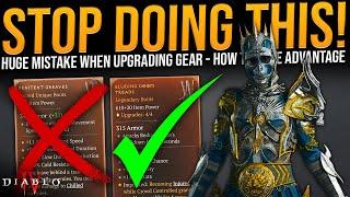 DONT DO THIS! HUGE MISTAKE WHEN UPGRADING GEAR - TAKE ADVANTAGE OF THIS - Diablo 4 Breakpoint Tiers