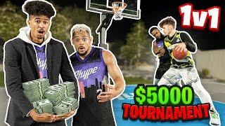 Intense 2HYPE 1v1 Basketball Tournament *IT GOT HEATED*