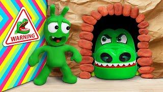 Pea Pea Brothers Escape Mystery Crocodile Dentist Cave - Kids Learning - Pea Pea Cartoon