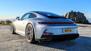 Porsche 992 GT3 Touring & Best Road in the World! - Dream Car/Dream Road | 4K