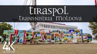 【4K】 VIRTUAL WALKING TOUR:  «Tiraspol - Moldova 2021»  ORIGINAL SOUNDS  NO COMMENT  UHD ASMR