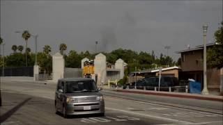 Union Pacific LOA32 at the Santa Ana street / 5 Freeway Bridge