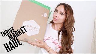 HOW TO EAT HEALTHY ON A BUDGET! (Thrive Market Haul)