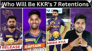 KKR's 7 Retained Players for IPL 2025: Full Breakdown! 