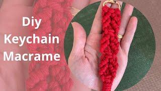 Diy Macrame - Keychain/ Chaveiro 