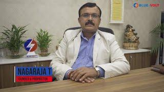 Blue-Volt Services | Words of the Founder | Mr. Nagaraja T | 27 Years of Service Excellence