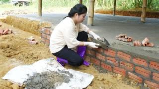 90 days: 18-year-old single mother - Build a bamboo house alone & waiting for Doctor Min to return