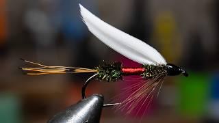 Wet Royal Coachman - Traditional Wet Fly - McFly Angler Fly Tying Tutorial