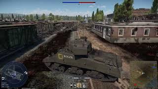 sherman firefly gameplay (warthunder)