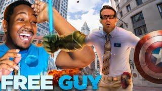 First Time Watching *FREE GUY* I Almost Passed Out From Excitement!