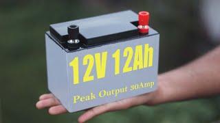 How To Make 12V 12Ah Lithium Battery Pack for E-Bikes & Multipurpose Power Solutions